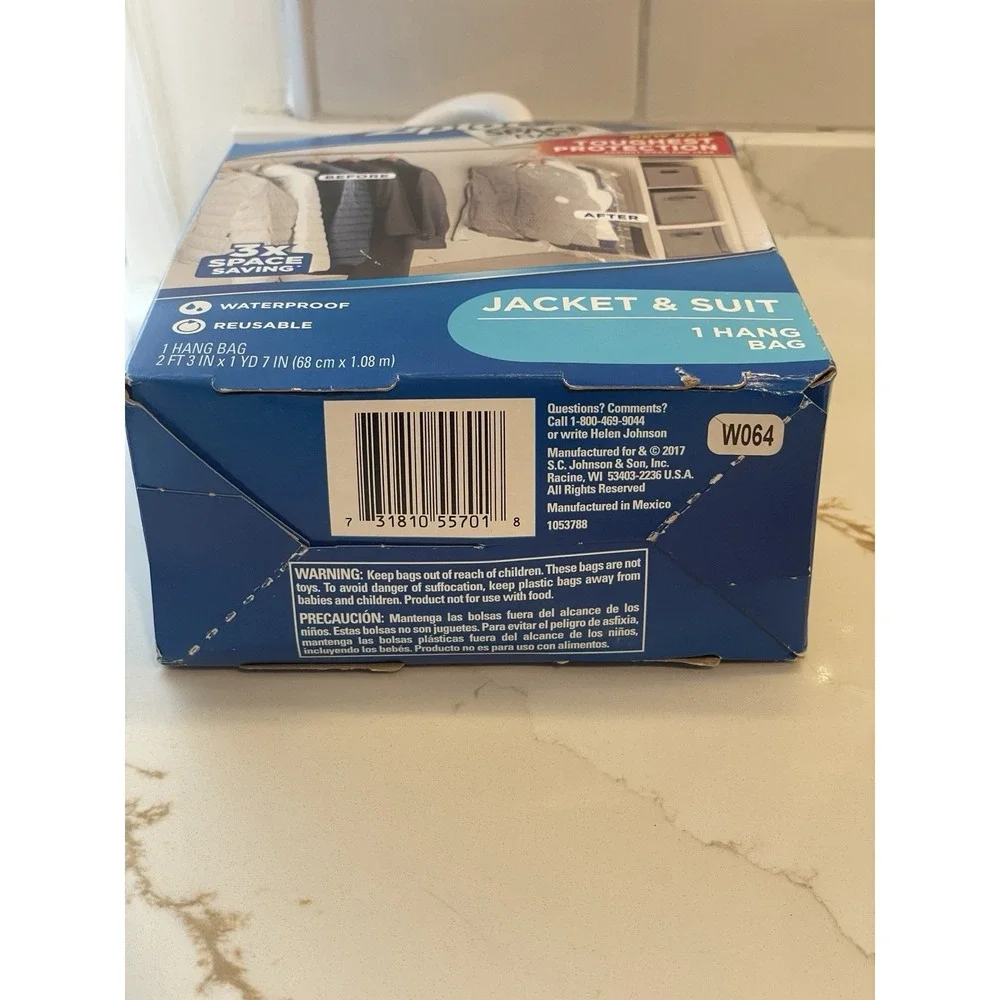 Ziploc space bag